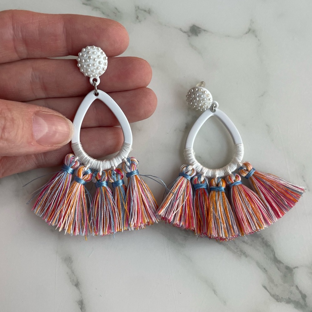 Bauble Bar tassel earring